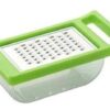 Cheese Grater wth Storage Contaner Box for Gnger, Garlc, Chocolate, Vegetable (Pack of 2)