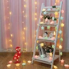 Mn Star Fary Strng Lghts â€“ 14 LED, 3 Meter, Warm Whte Decoratve LED Lghts for Bedroom (Pack of 1)