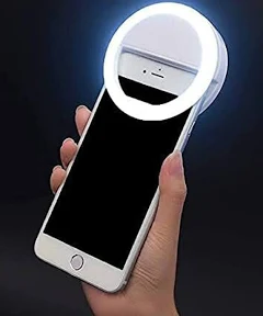 Selfe Rng Lght, Rechargeable Portable Clpon Selfe Fll Lght wth 36 LED