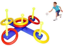 SURYAANSH kds Plastc Rng Toss Quots Hoopla Throw Game for Baby Boys and Grls