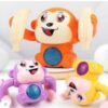 Wembley Dancng Rollng Monkey Muscal Toy Tumblng Spnnng Clappng Monkey For Kds